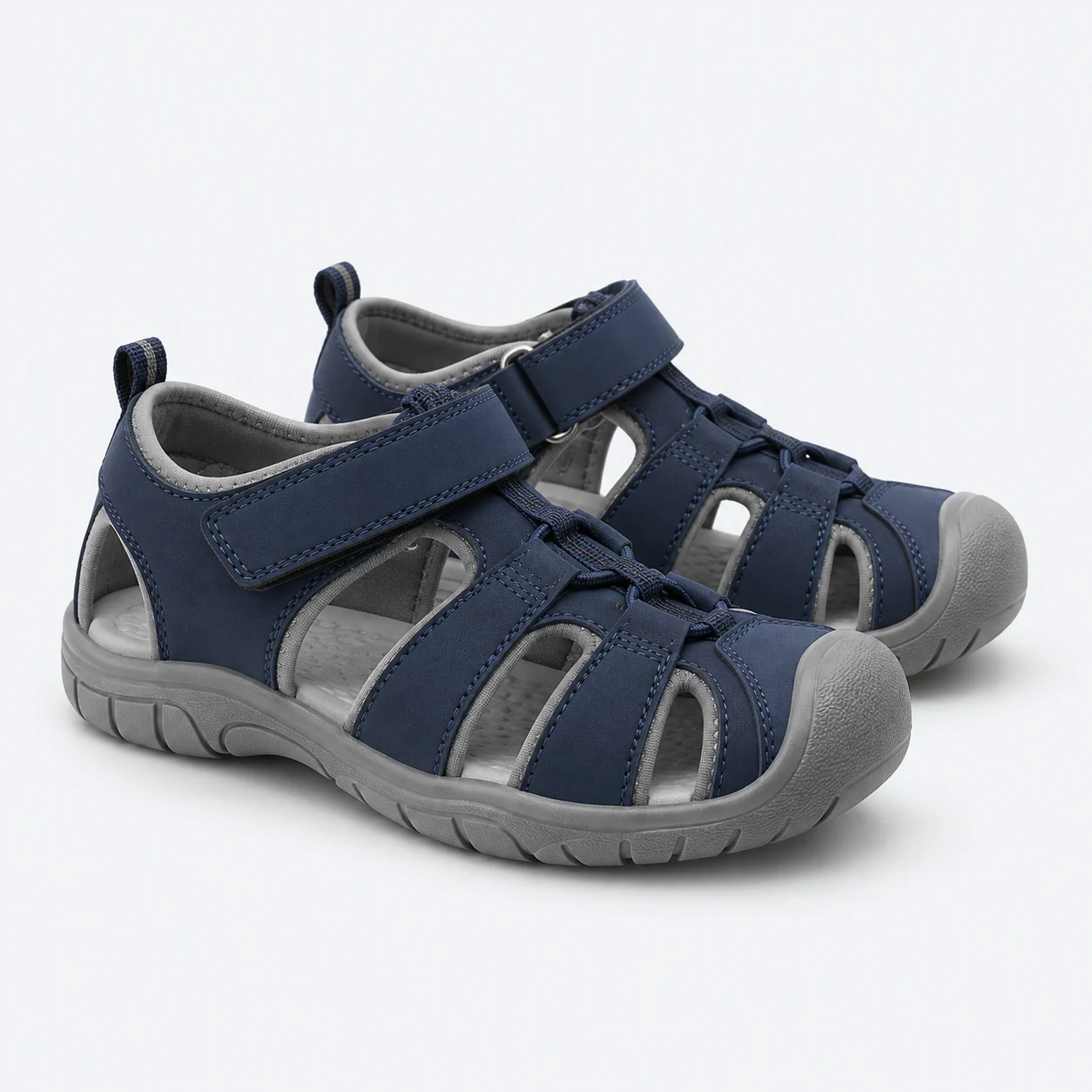 Navy / grey Cove Closed-toe Sandal